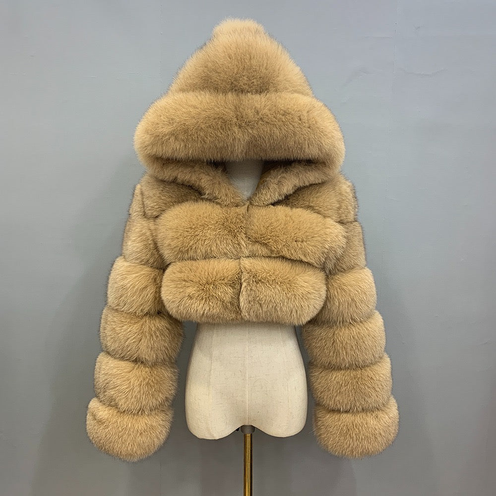 Tan Fox Fur